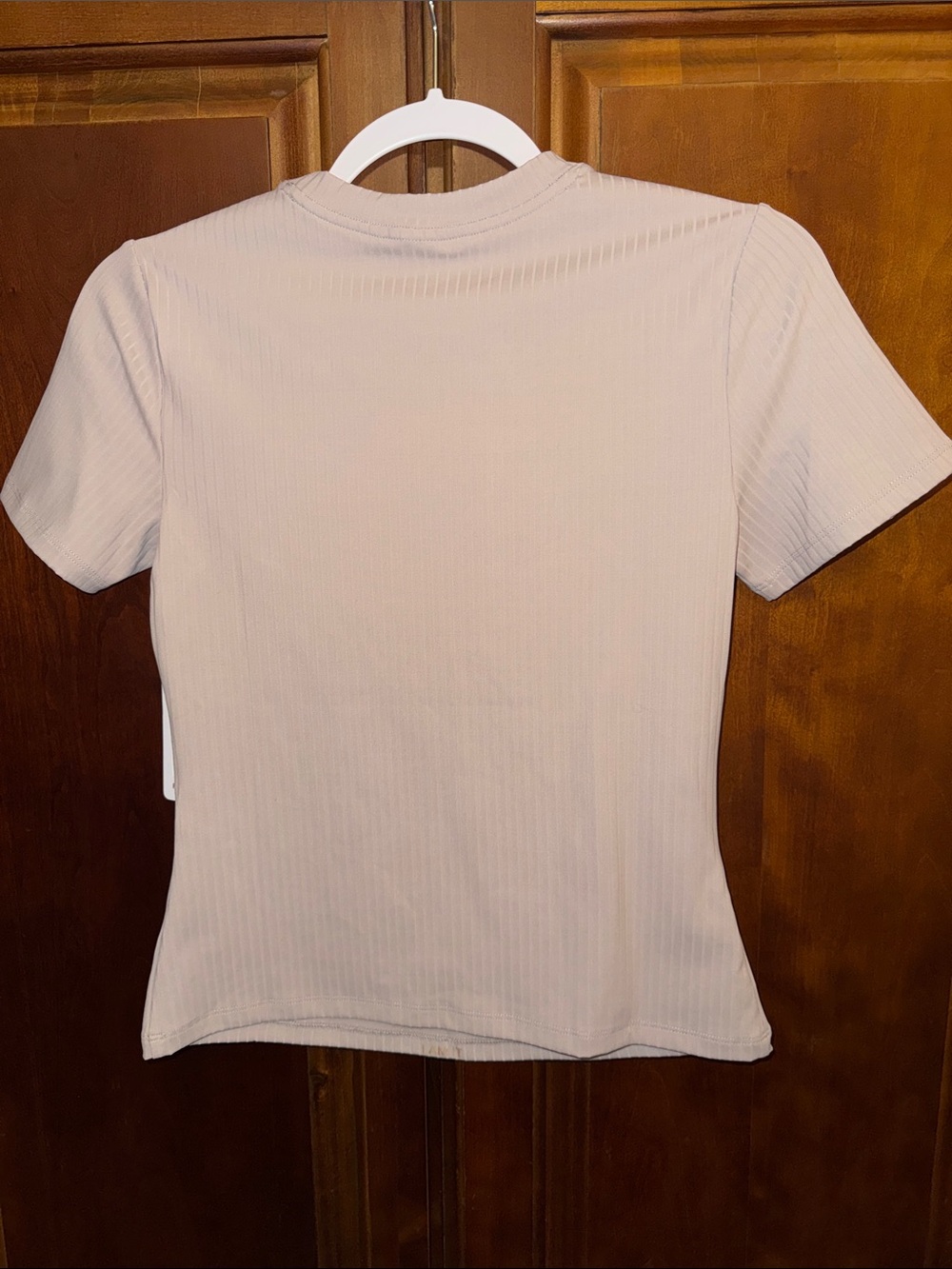 Rhone NWT Modern Ribbed Tee Short sleeve in Taupe. - Picture 3 of 10